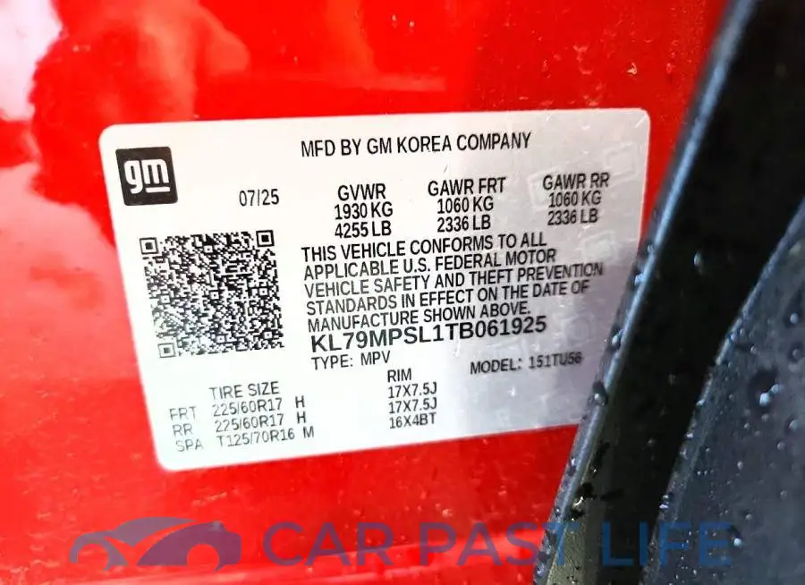 KL79MPSL1TB061925# 12