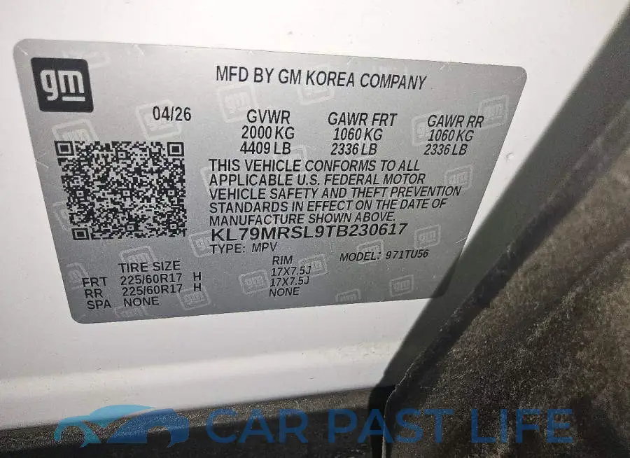 KL79MRSL9TB230617# 13