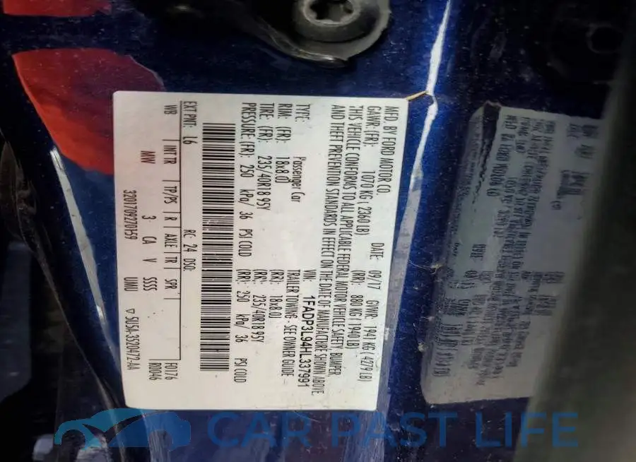1FADP3L94HL337991# 13