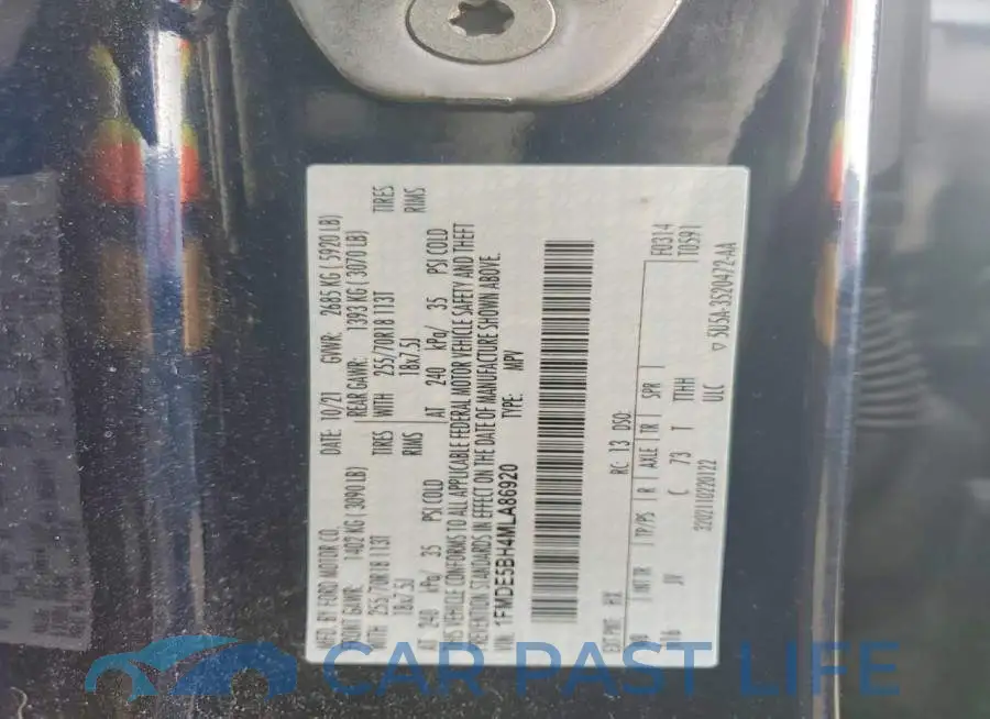 1FMDE5BH4MLA86920# 12