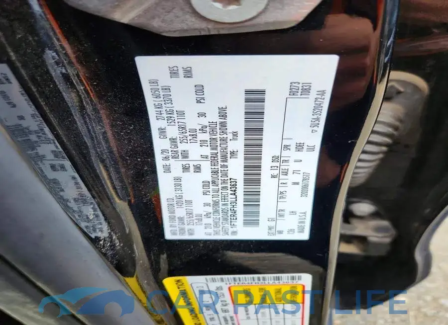 1FTER4FH3LLA43637# 12