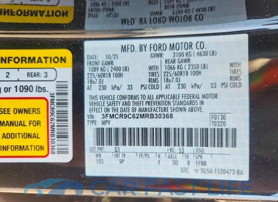 3FMCR9C62MRB30368# 13