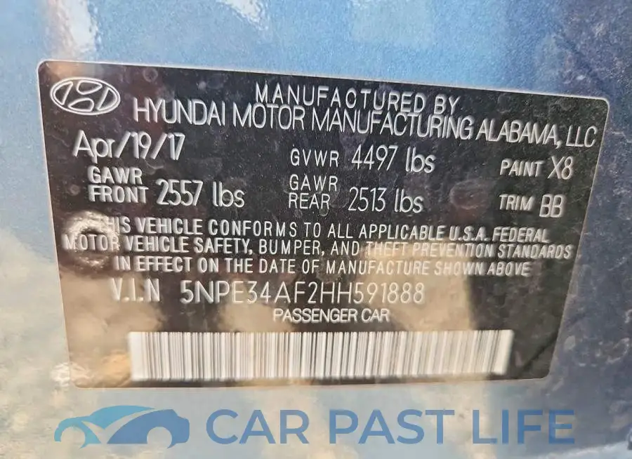 5NPE34AF2HH591888# 12
