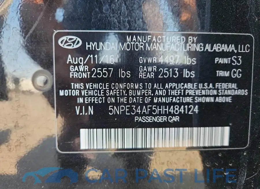 5NPE34AF5HH484124# 12