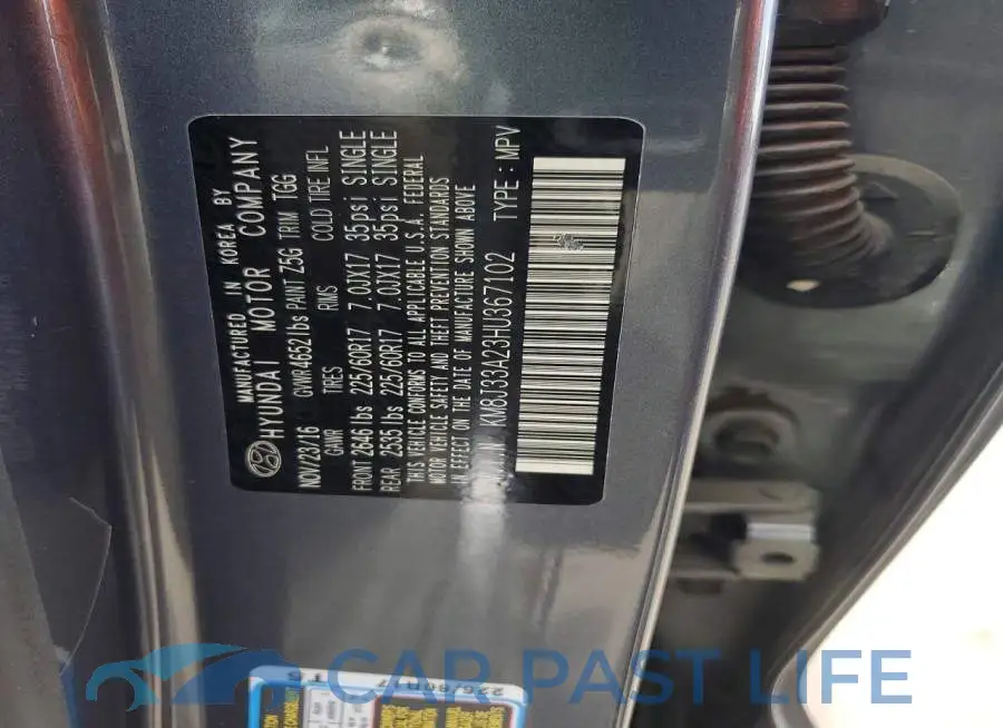 KM8J33A23HU367102# 13