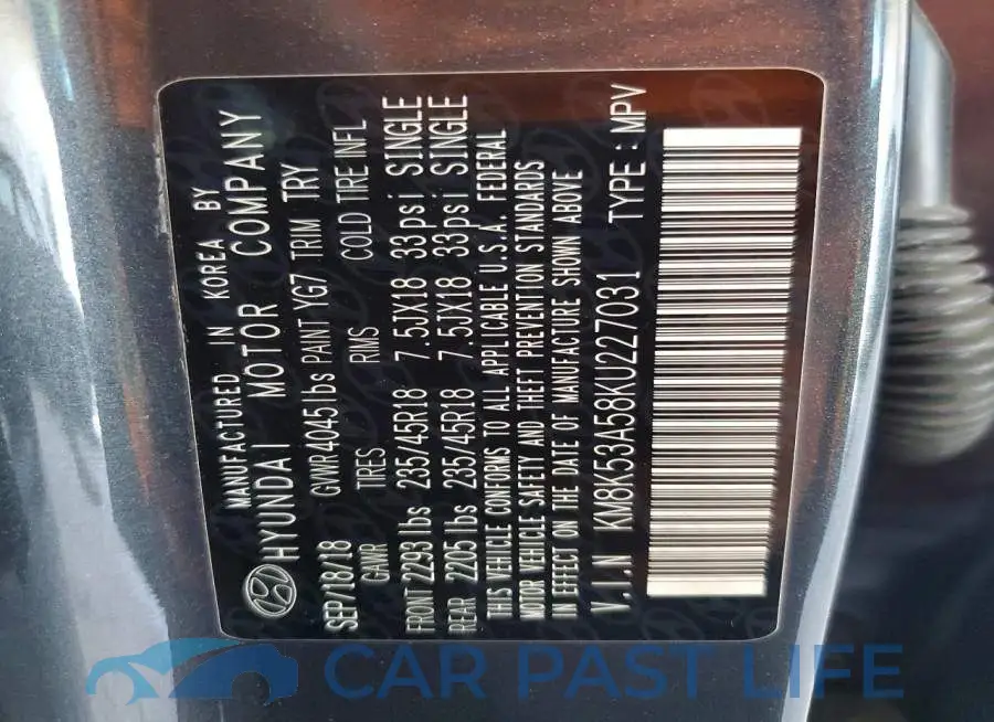 KM8K53A58KU227031# 14