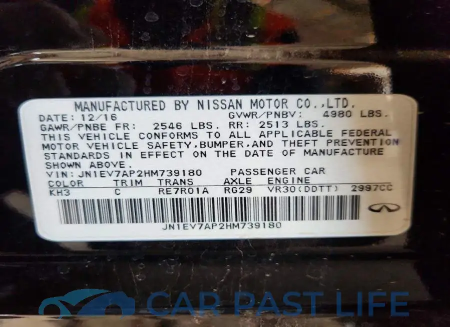 JN1EV7AP2HM739180# 12