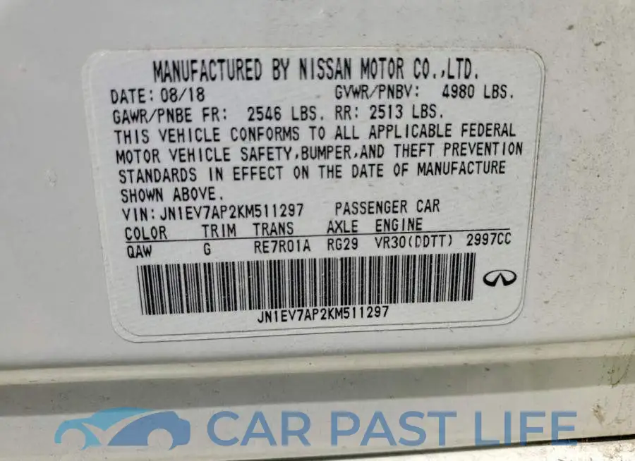 JN1EV7AP2KM511297# 12