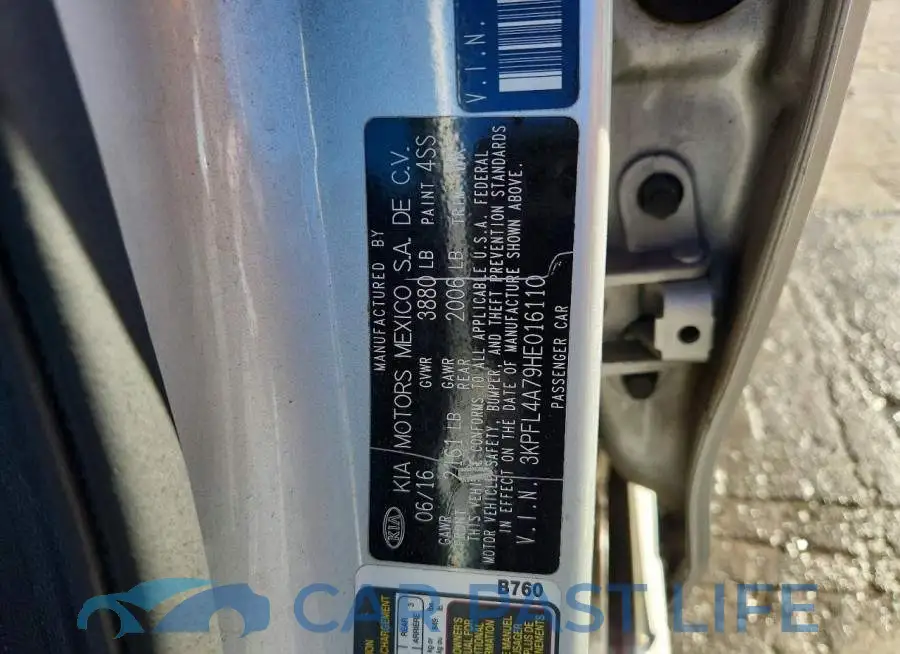 3KPFL4A79HE016110# 12