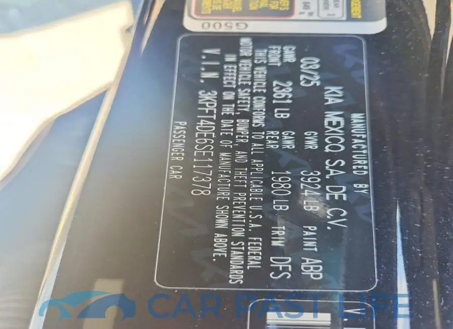 3KPFT4DE6SE117378# 12