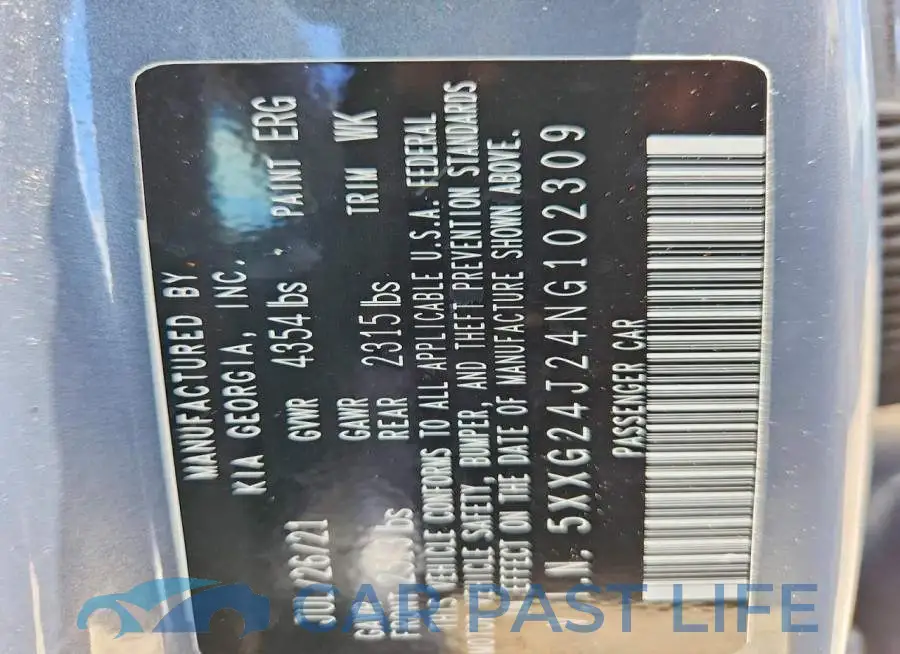 5XXG24J24NG102309# 12