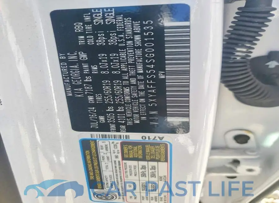 5XYAFFS54SG001535# 14