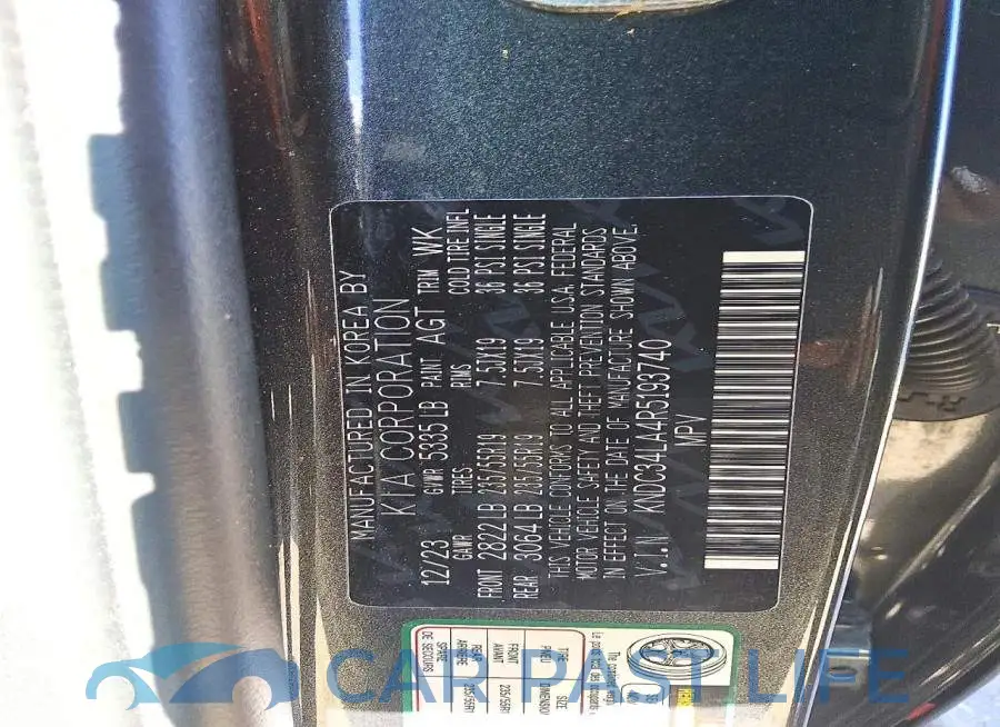 KNDC34LA4R5193740# 14