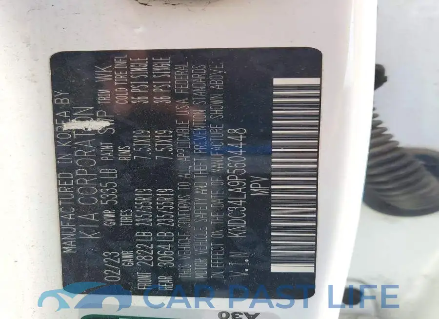 KNDC34LA9P5604448# 14