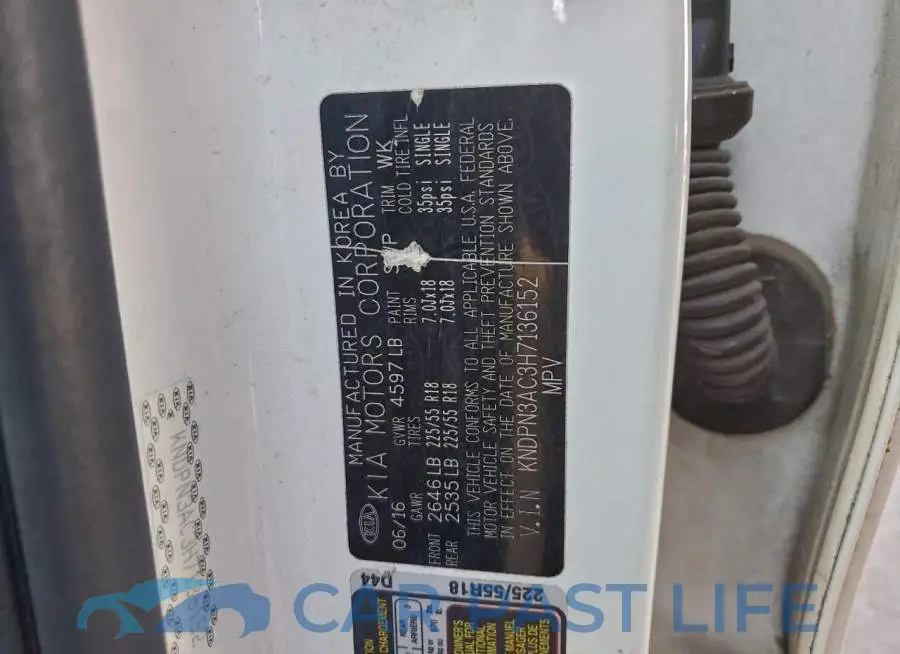 KNDPN3AC3H7136152# 13