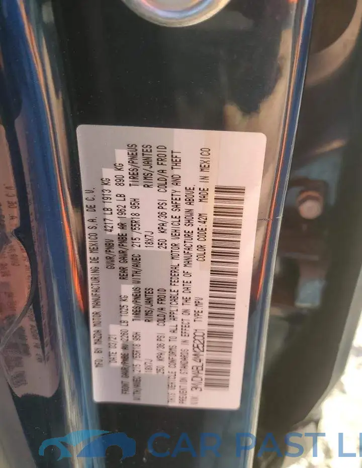 3MVDMABL4MM252001# 13