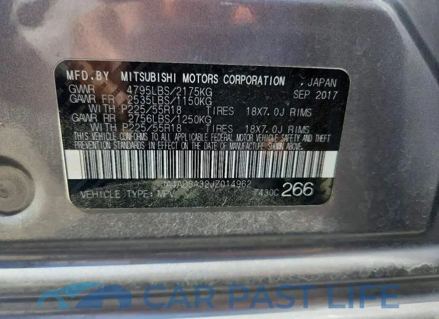 JA4AD3A32JZ014962# 13