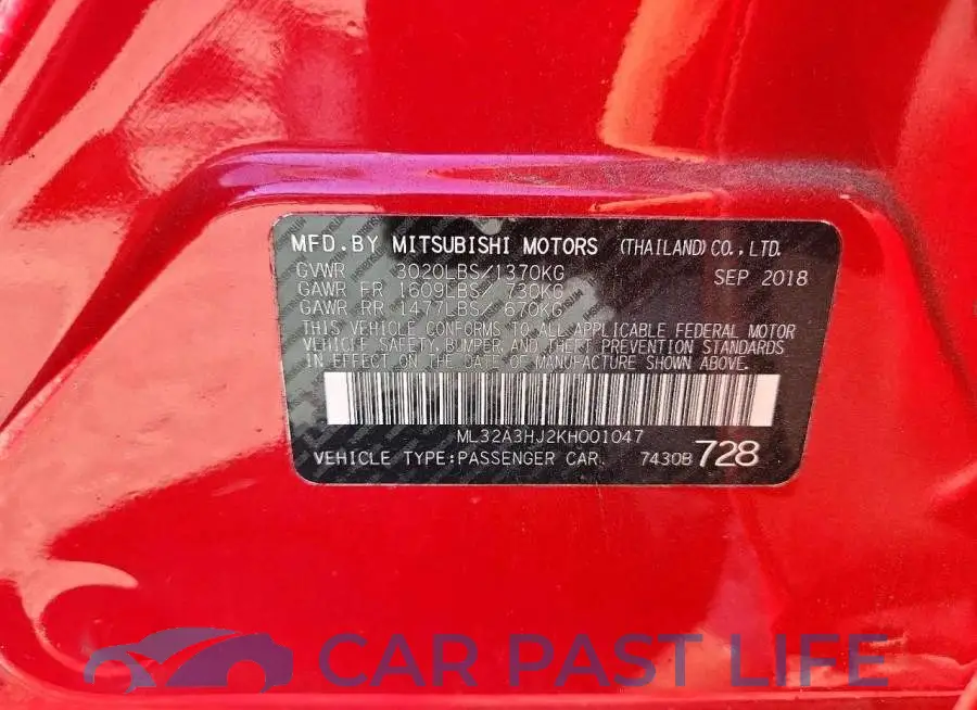 ML32A3HJ2KH001047# 12