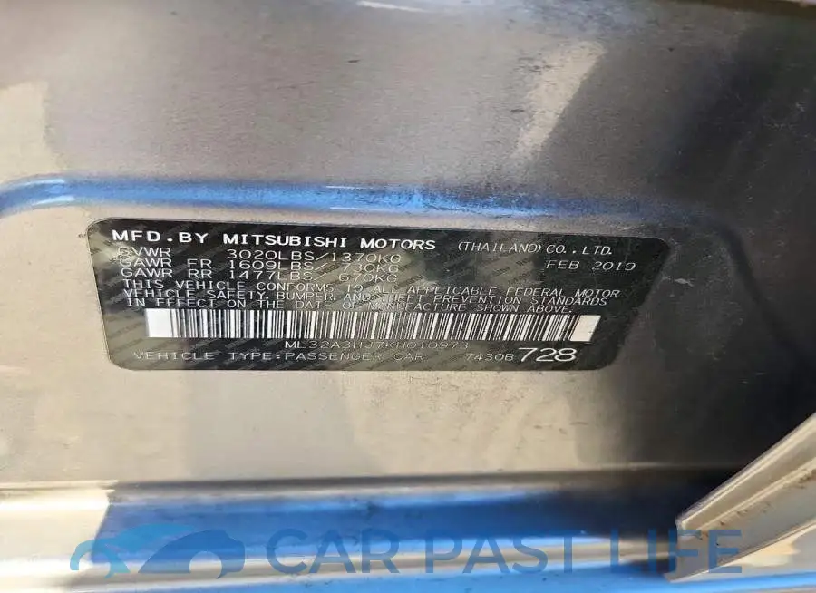 ML32A3HJ7KH010973# 12