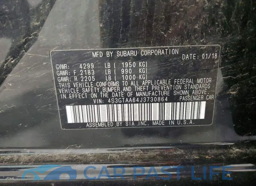 4S3GTAA64J3730864# 13