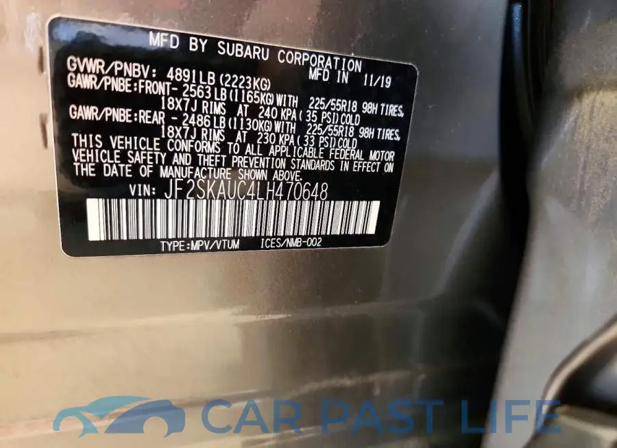 JF2SKAUC4LH470648# 13