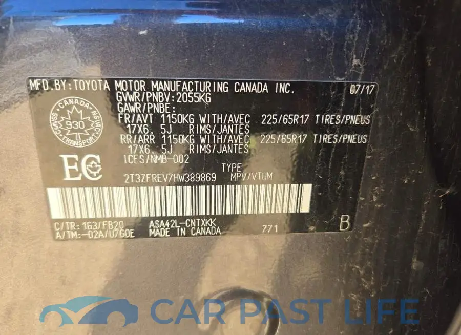 2T3ZFREV7HW389869# 13