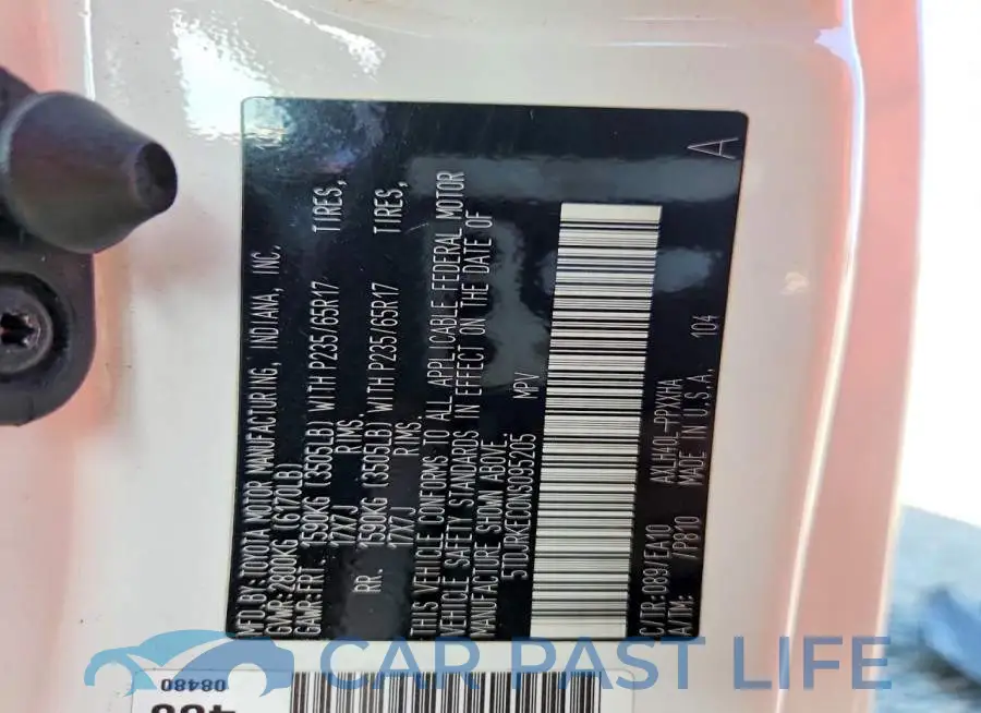 5TDJRKEC0NS095205# 13