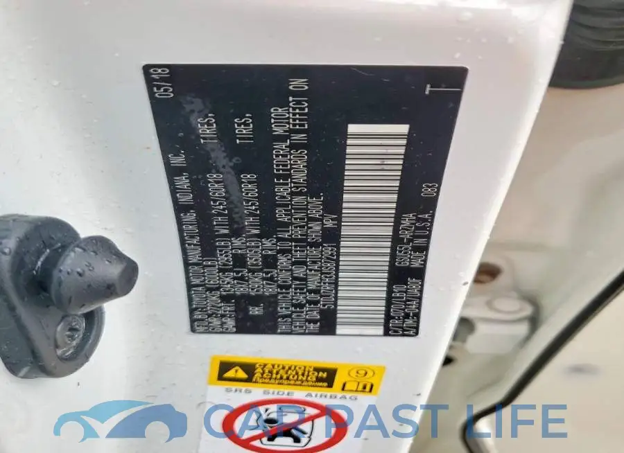 5TDJZRFH3JS872991# 12