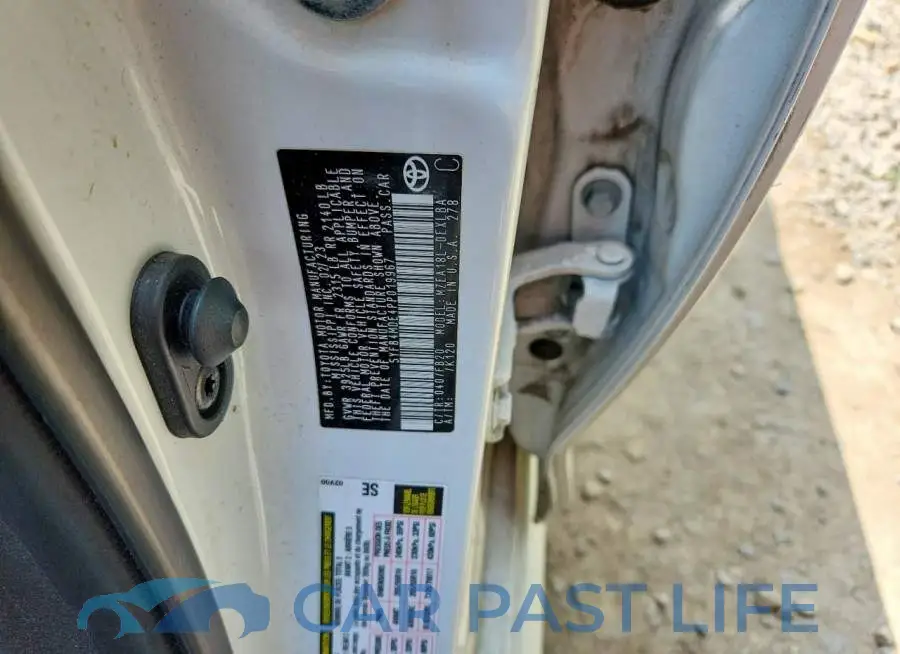 5YFB4MDE4PP019967# 12