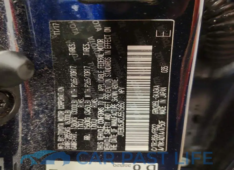JTEBU5JR2J5515850# 13