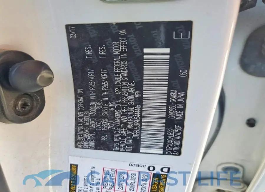 JTEBU5JR9H5444446# 13