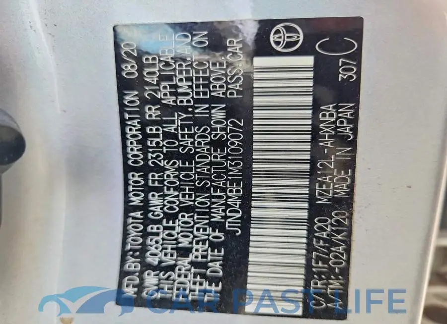 JTND4MBE1M3109072# 13