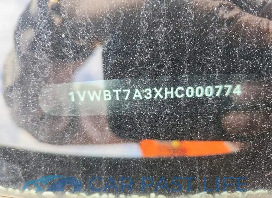 1VWBT7A3XHC000774# 13