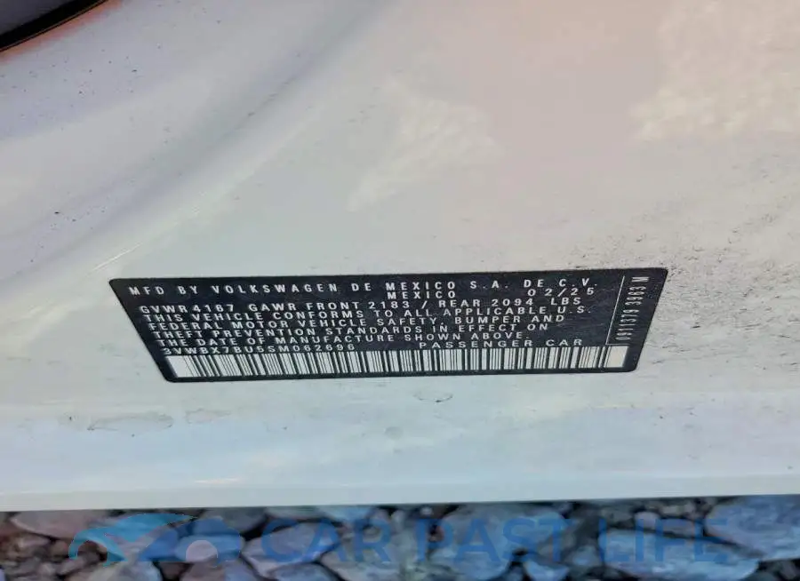 3VWBX7BU5SM062696# 12