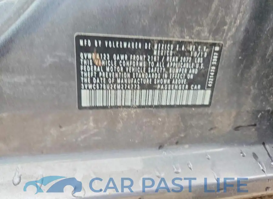 3VWC57BU2KM274773# 13
