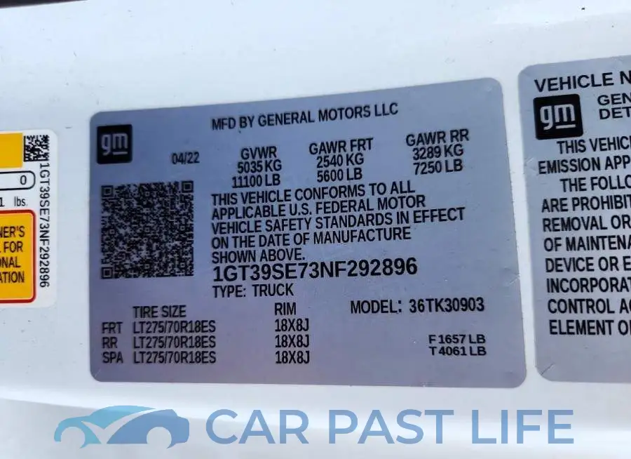 1GT39SE73NF292896# 13