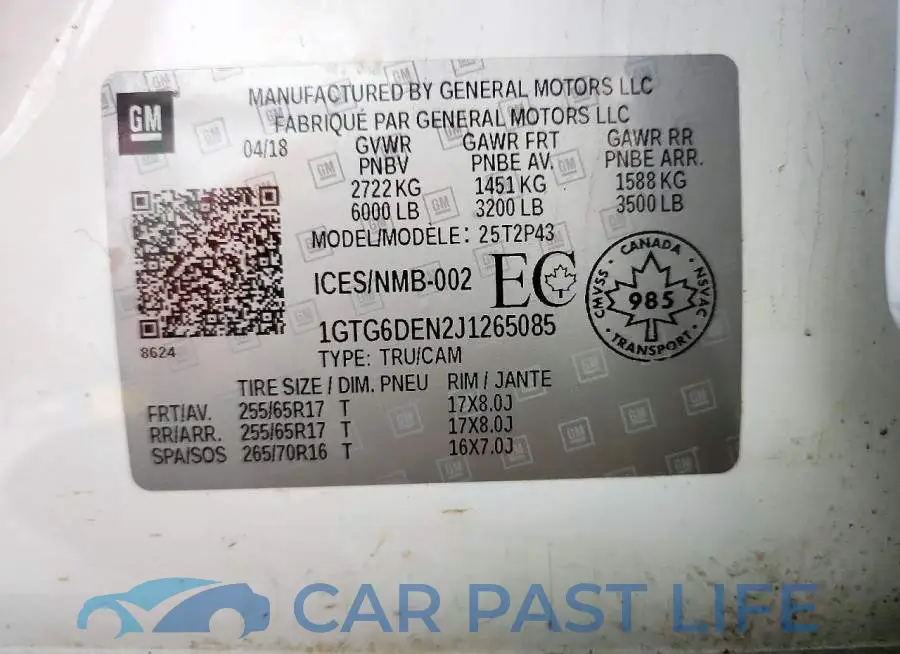 1GTG6DEN2J1265085# 13