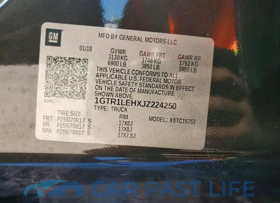 1GTR1LEHXJZ224250# 12