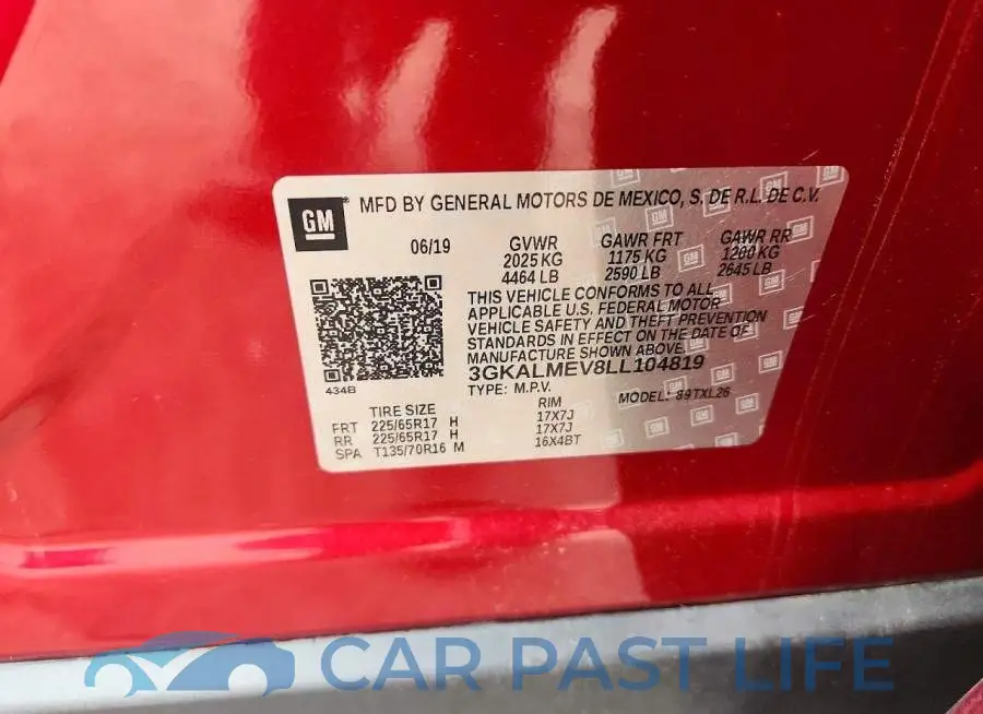 3GKALMEV8LL104819# 13