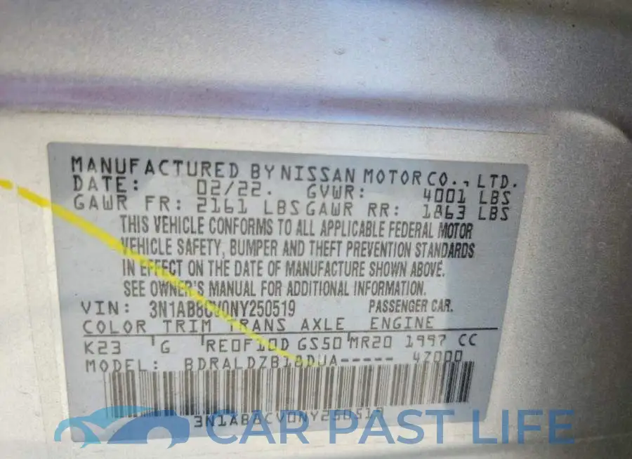 3N1AB8CV0NY250519# 12