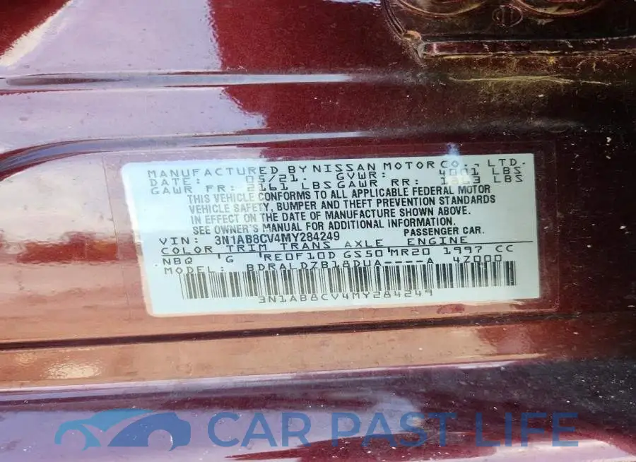 3N1AB8CV4MY284249# 13