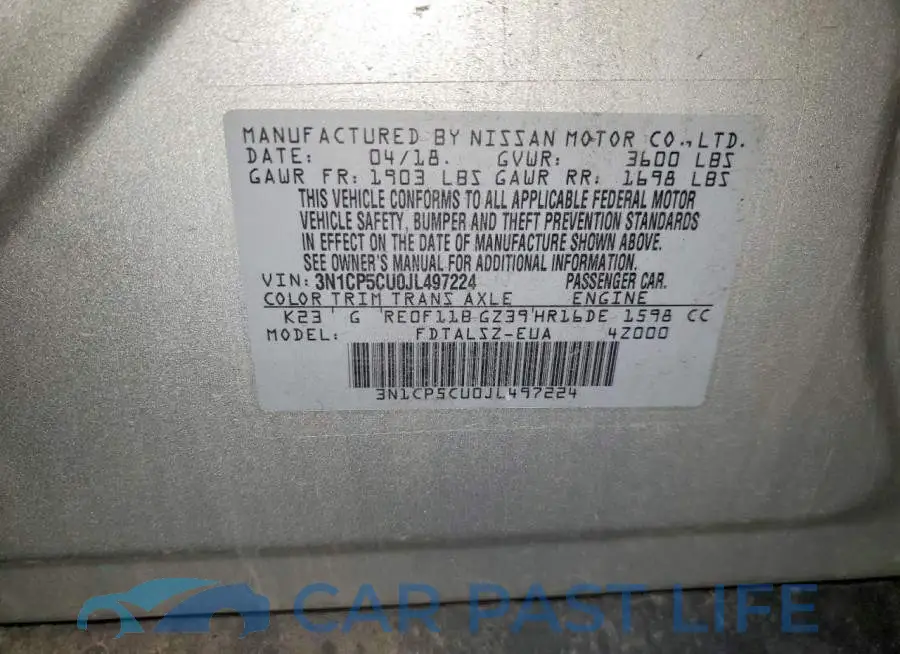 3N1CP5CU0JL497224# 14