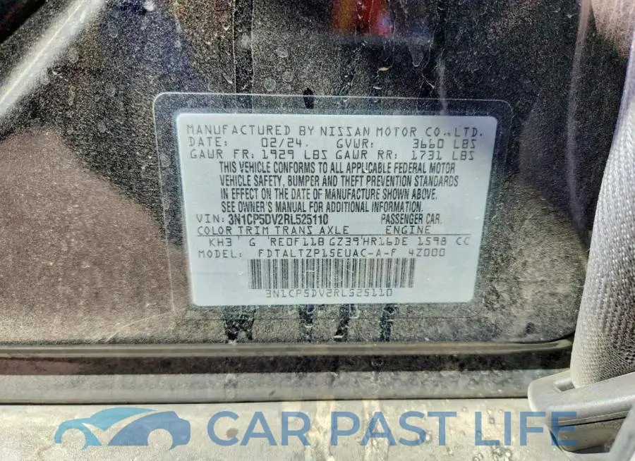 3N1CP5DV2RL525110# 14