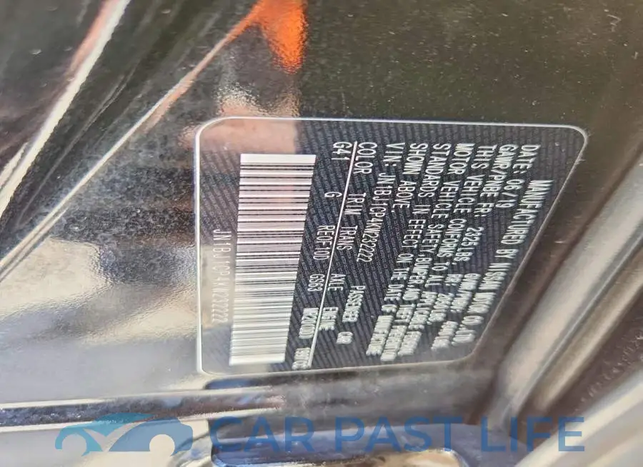 JN1BJ1CP4KW232222# 13