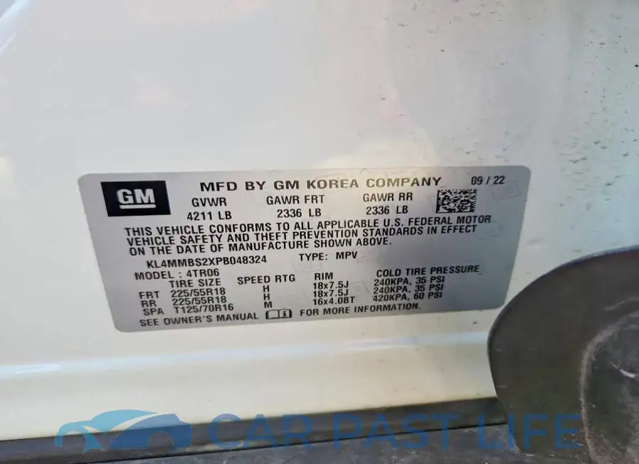 KL4MMBS2XPB048324# 13