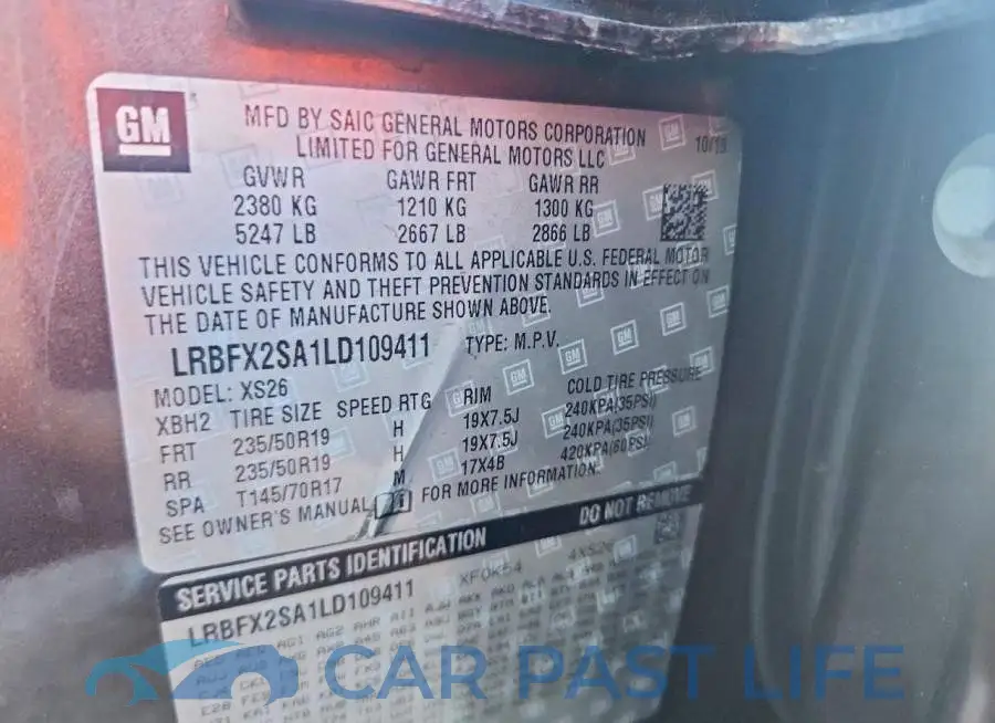 LRBFX2SA1LD109411# 14