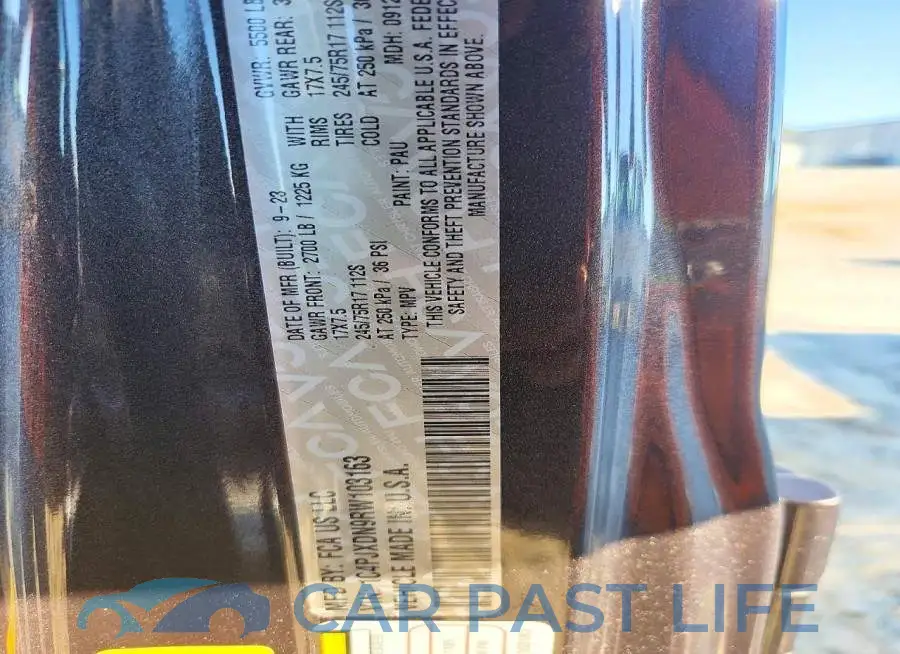 1C4PJXDN9RW103163# 13