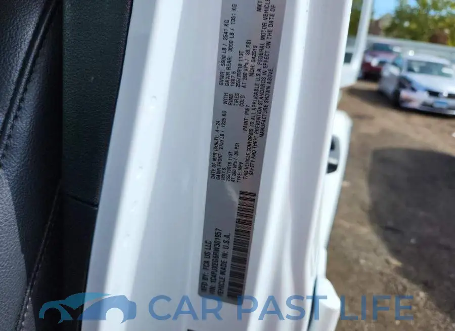 1C4PJXEG6RW301957# 13