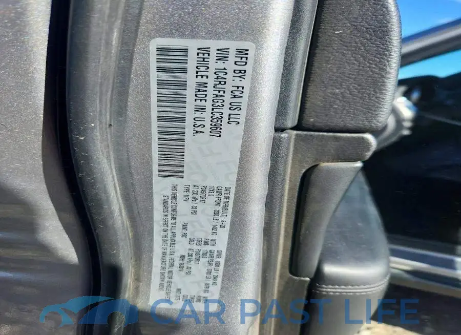 1C4RJFAG3LC359607# 13