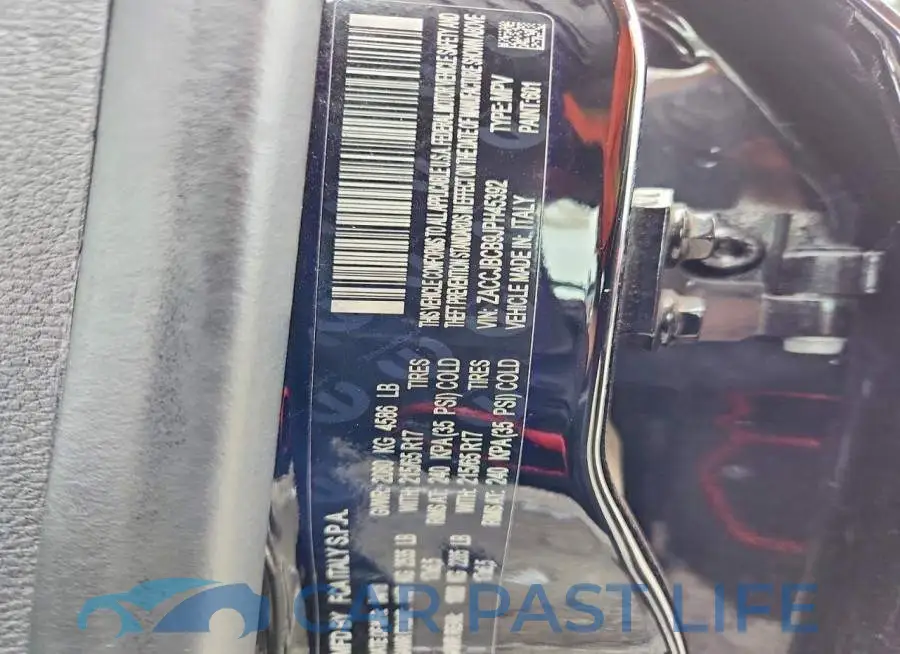 ZACCJBCB9JPH45392# 14